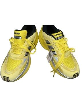 Adidas Adizero Goukana Light Yellow/Black/Silver, US Size 10.5